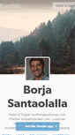 Mobile Screenshot of borjasantaolalla.com